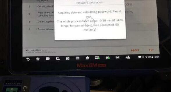 Autel-IM608-All-Key-Lost-Programming-for-Benz-W212-E200-2012-by-OBD-18